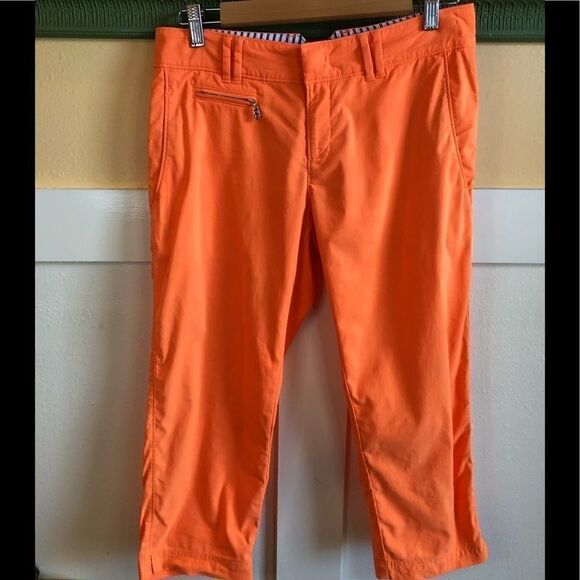 Bogner women’s orange capri pants size 4 - Picture 1 of 10